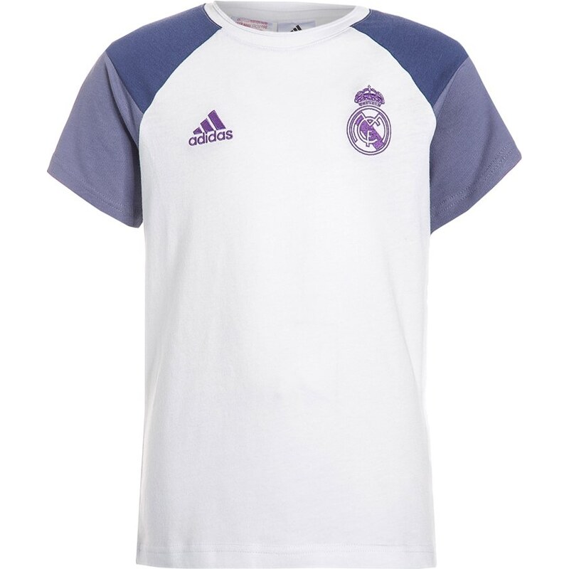 adidas Performance REAL MADRID Article de supporter crystal white/raw purple