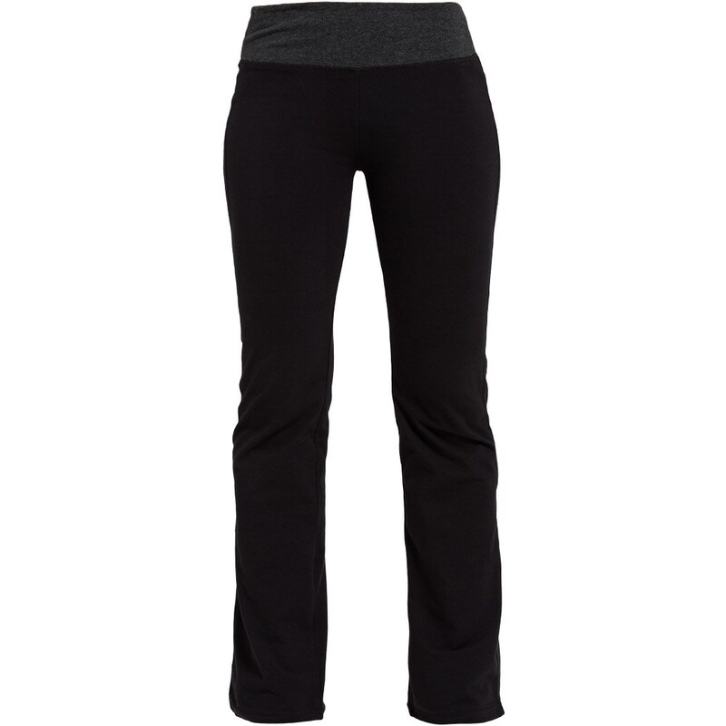 Even&Odd active Pantalon de survêtement black/dark grey melange