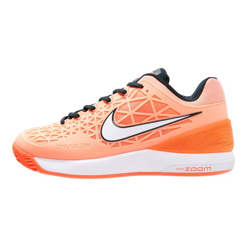 Nike Performance ZOOM CAGE 2 Chaussures de tennis sur terre battue atomic pink/obsidian/total crimson/bright