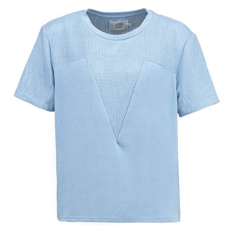 Denim Hunter Tshirt imprimé chambray blue