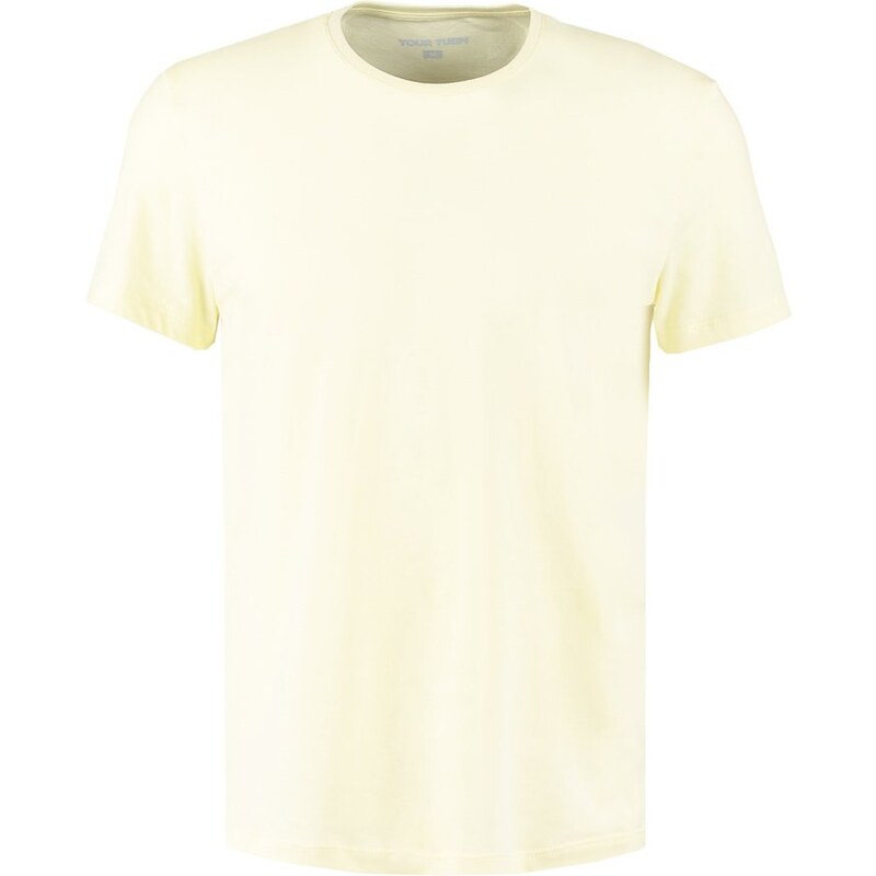 YOURTURN Tshirt basique light yellow