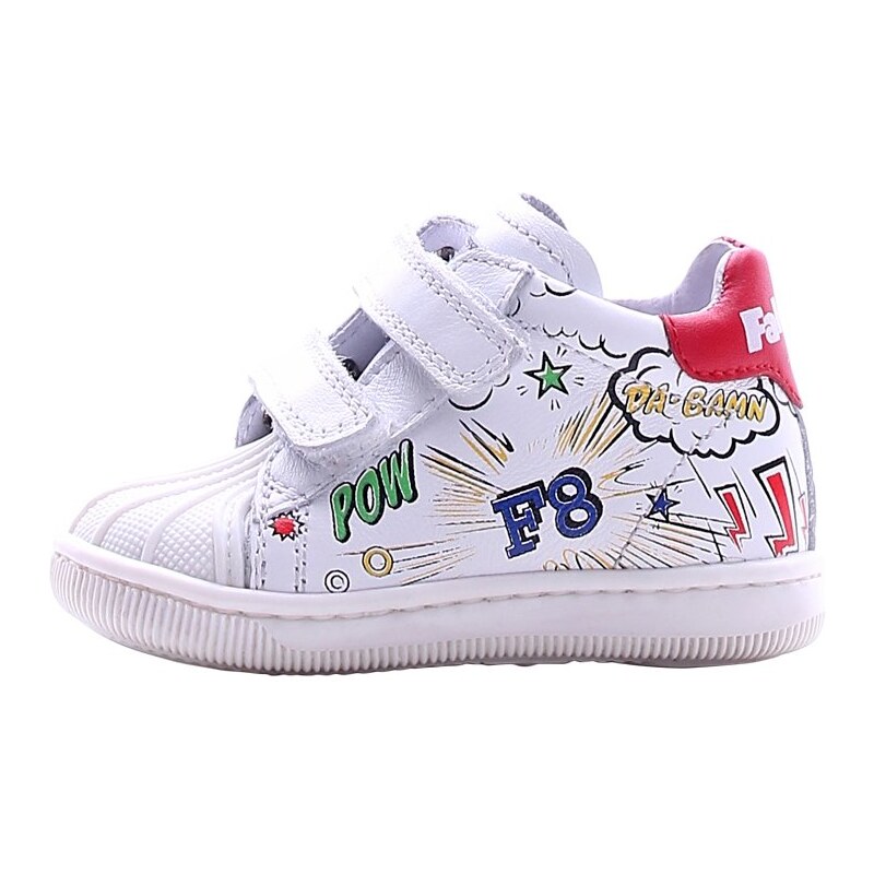 Falcotto STAR VELCRO Chaussures premiers pas white