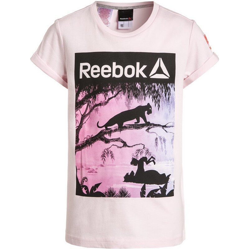 Reebok Tshirt imprimé porcelain pink