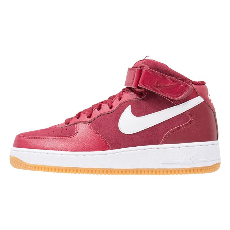 Nike Sportswear AIR FORCE 1 MID 07 Baskets montantes team red/white/light brown