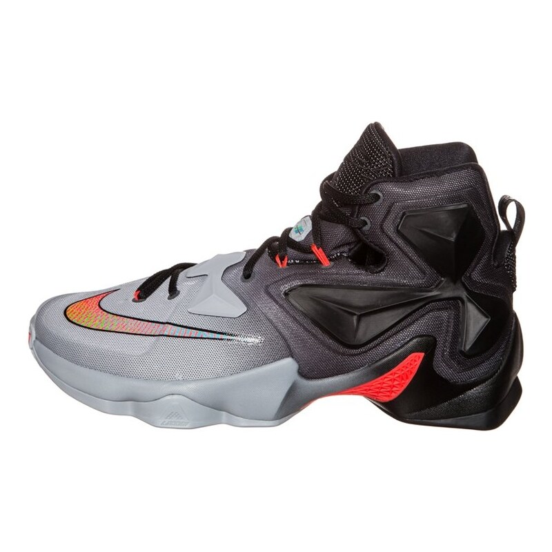 Nike Performance LEBRON XIII Chaussures de basket wolf grey/bright crimson/black