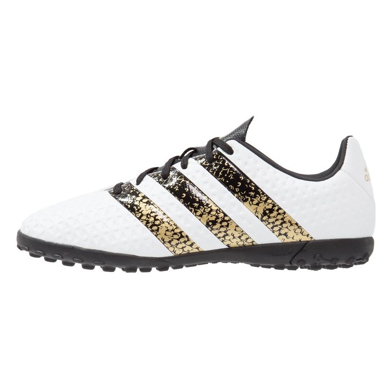 adidas Performance ACE 16.4 TF Chaussures de foot multicrampons white/core black/gold metallic