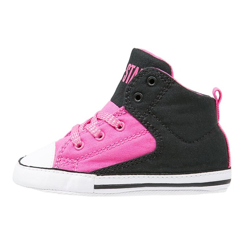 Converse CHUCK TAYLOR ALL STAR FIRST STAR STREET Chaussons pour bébé mod pink/black/white
