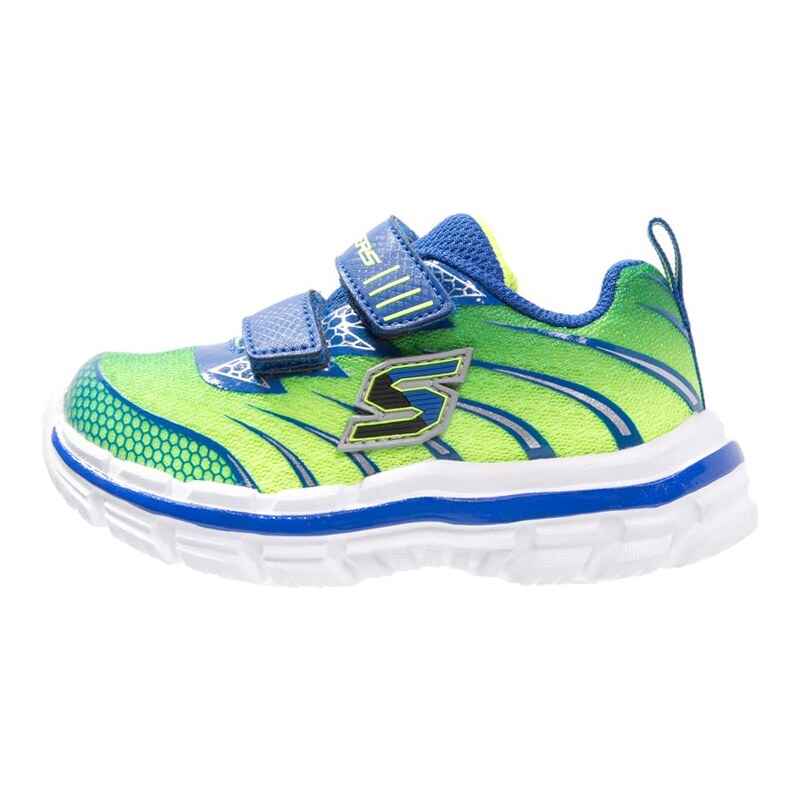 Skechers NITRATE TOP SPEED Baskets basses lime/blue
