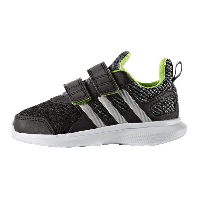 adidas Performance HYPERFAST 2.0 Chaussures d'entraînement et de fitness core black/matte silver/semi solar green