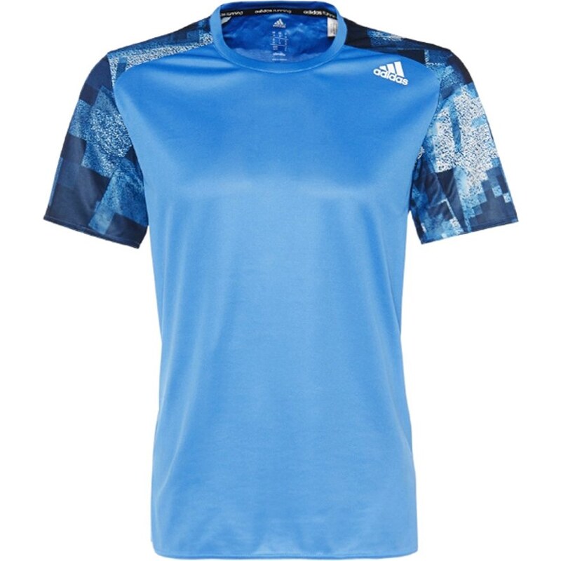 adidas Performance Tshirt de sport ray blue
