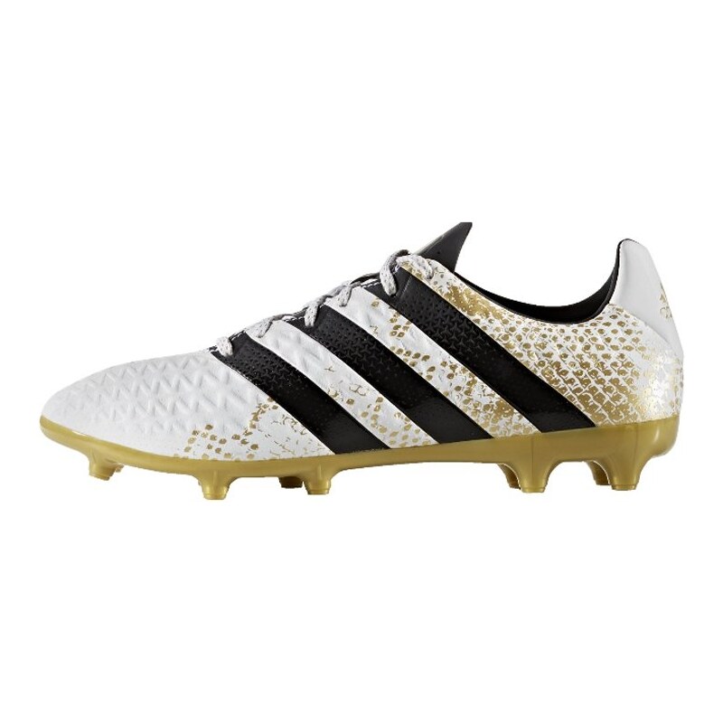 adidas Performance ACE 16.3 FG Chaussures de foot à crampons white/core black/gold metallic