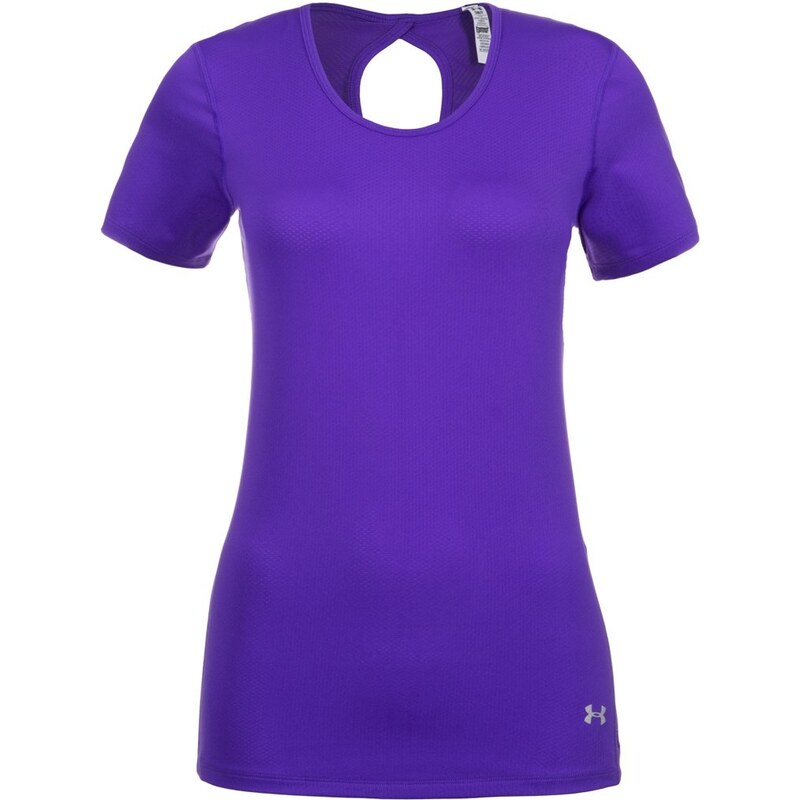 Under Armour COOLSWITCH Tshirt de sport deep orchid/metallic silver