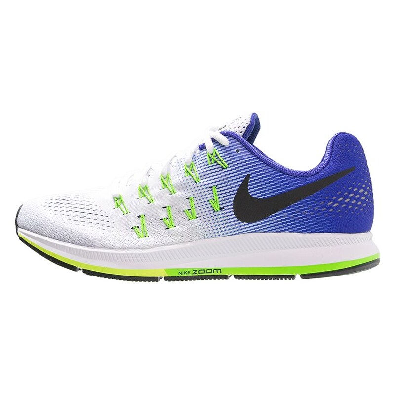Nike Performance AIR ZOOM PEGASUS 33 Chaussures de running neutres white/black/electric green/concord