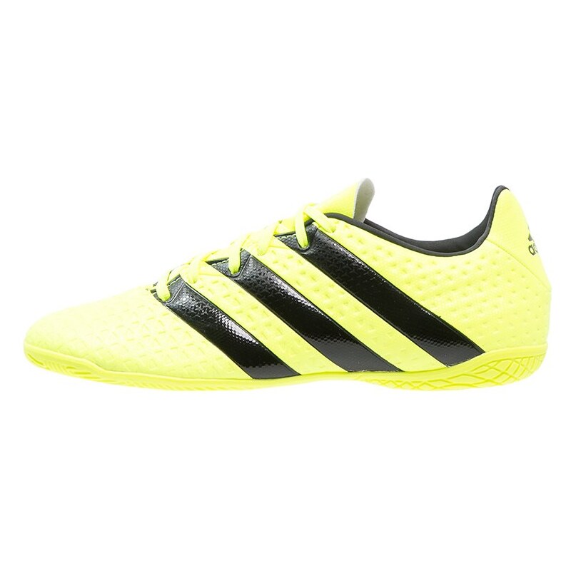 adidas Performance ACE 16.4 IN Chaussures de foot en salle solar yellow/core black/silver metallic