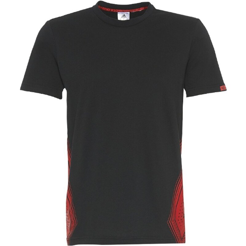 adidas Performance D ROSE Tshirt imprimé black