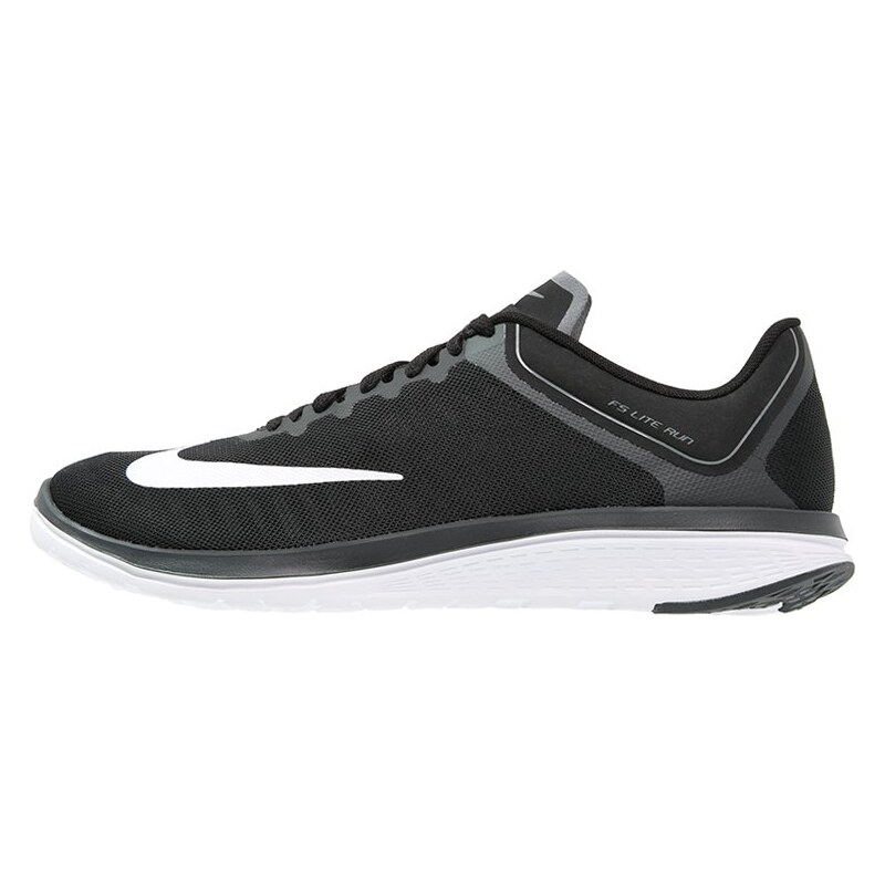 Nike Performance FS LITE RUN 4 Chaussures de running compétition black/white/anthracite/cool grey