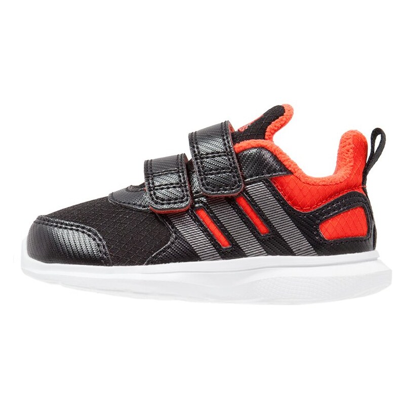 adidas Performance WINTERFAST Chaussures de running neutres core black/iron metallic/bold orange