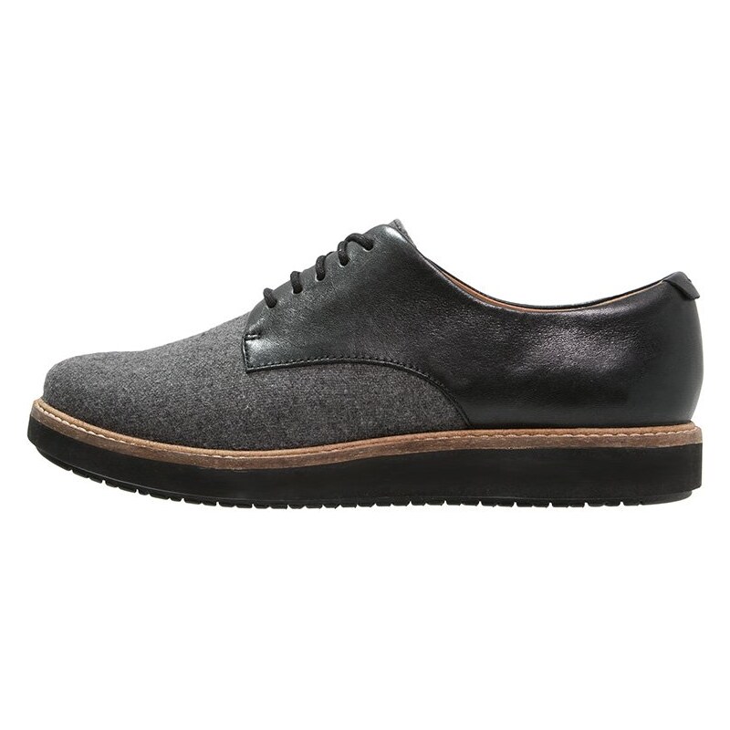 Clarks GLICK DARBY Chaussures à lacets grey/black