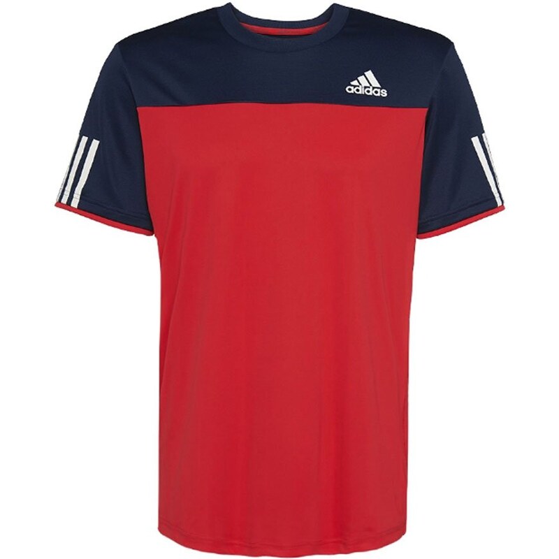 adidas Performance CLUB Tshirt de sport ray red/black/grey