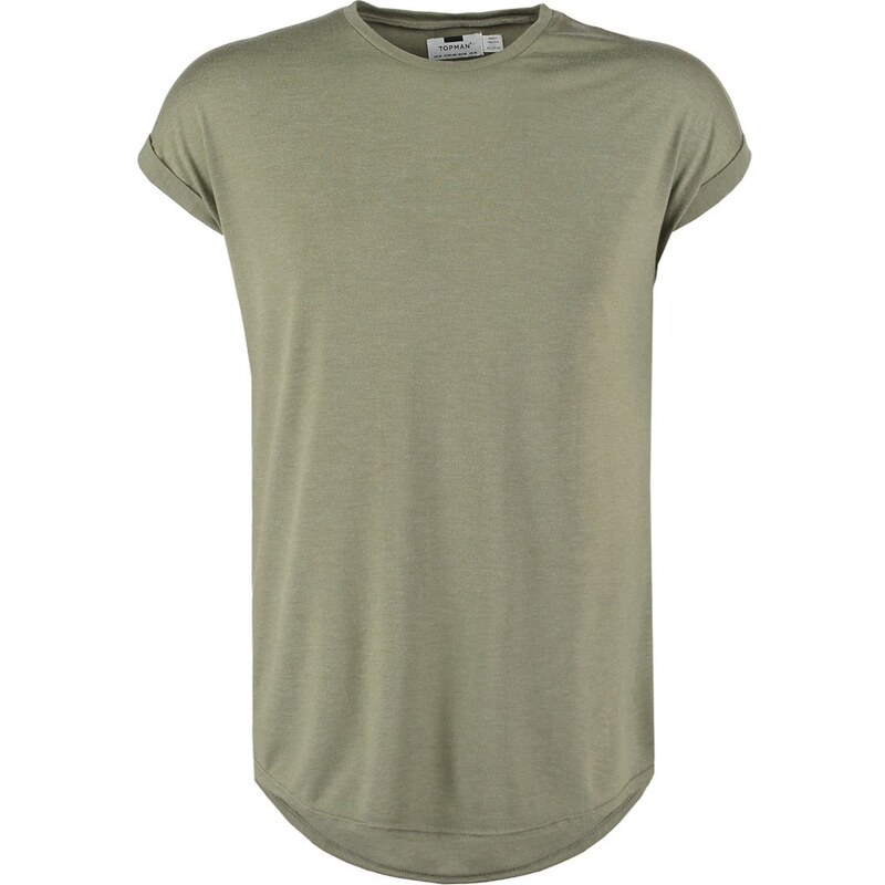 Topman CAP Tshirt basique khaki/olive