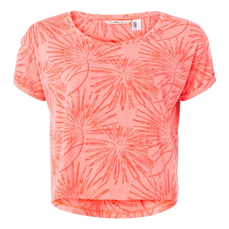 O'Neill PALM Tshirt de sport neon tangerine pink