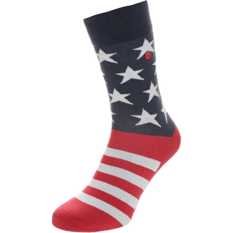 Unabux Chaussettes red/blue/white