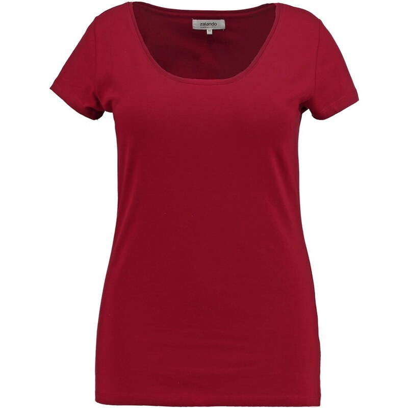 Zalando Essentials Curvy Tshirt basique dark red