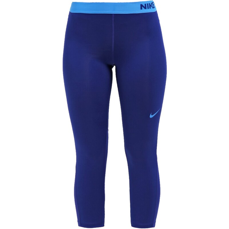 Nike Performance PRO Pantalon 3/4 de sport deep royal blue/light photo blue