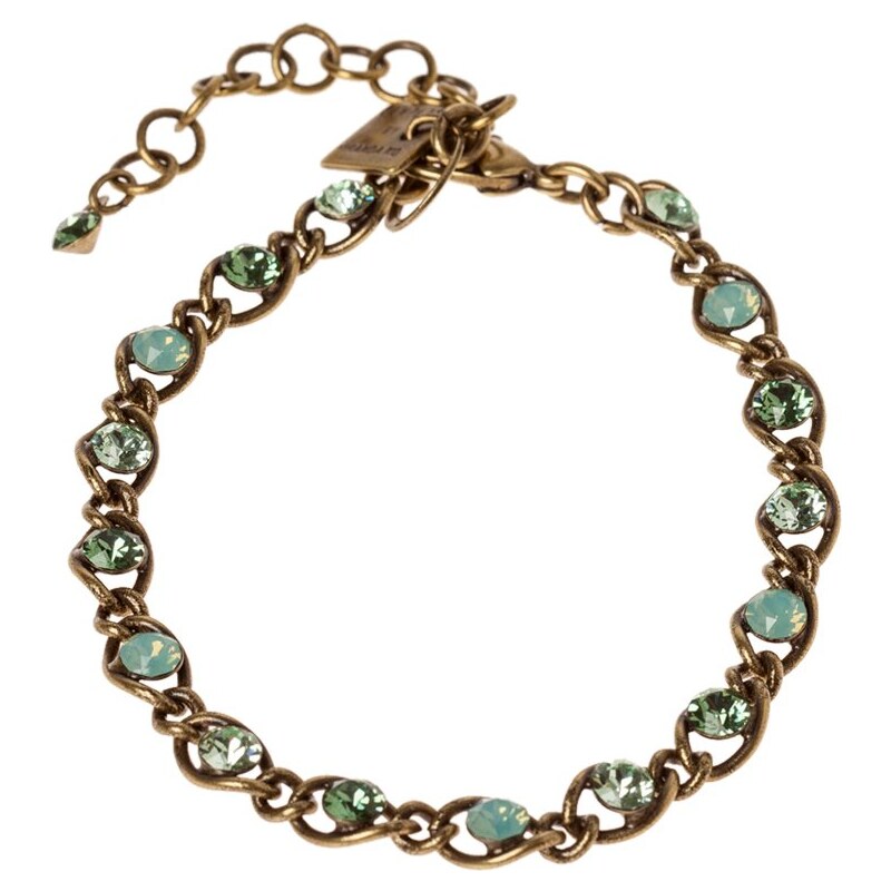 Konplott MAGIC FIREBALL Bracelet green antique brass