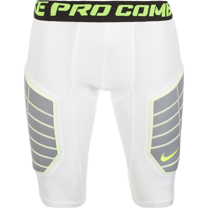 Nike Performance PRO HYPERSTRONG COMPRESSION ELITE Shorty white/volt