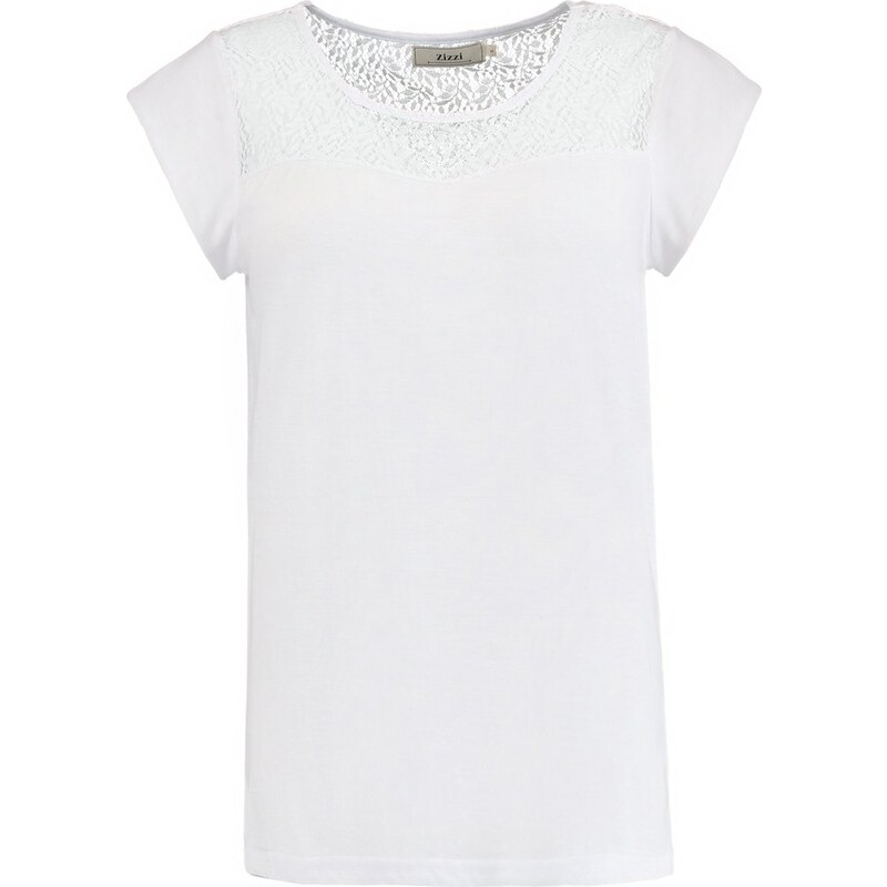 Zizzi Tshirt imprimé bright white