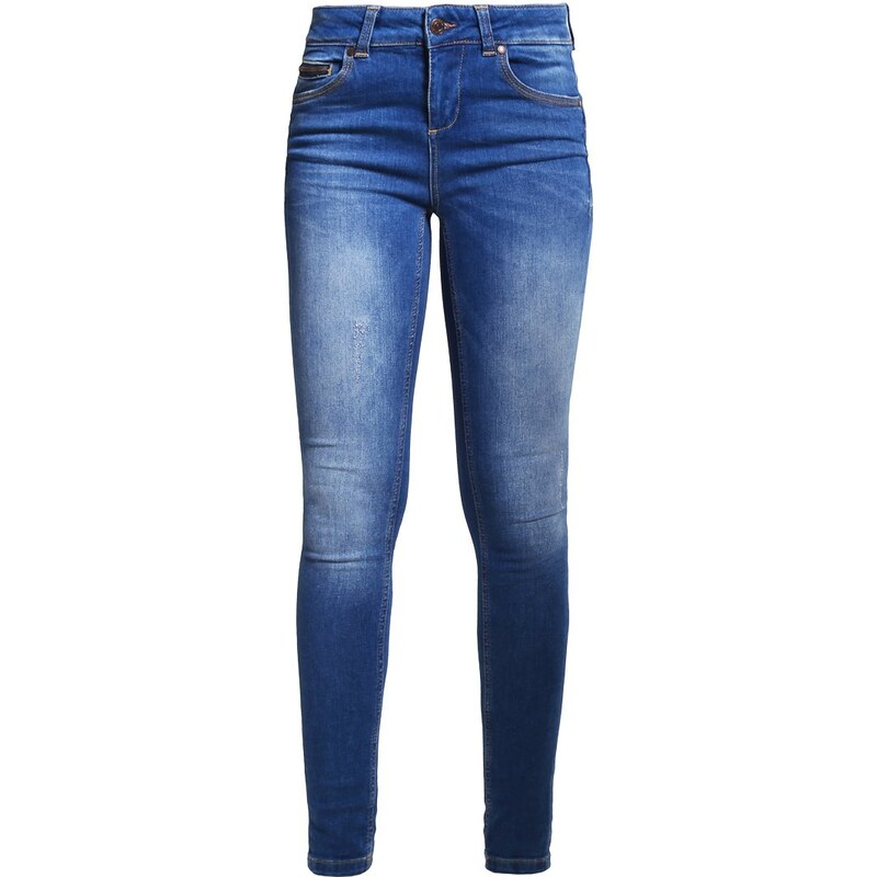 Object OBJSKINNYSALLY Jeans Skinny medium blue denim