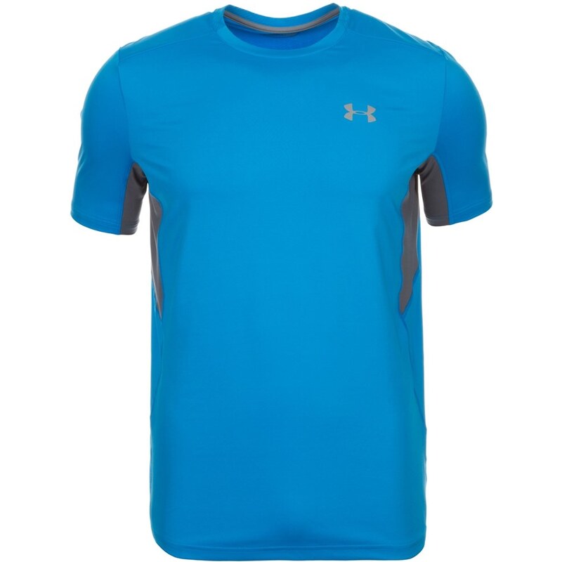 Under Armour HEATGEAR COOLSWITCH Tshirt de sport electric blue/graphite/reflective