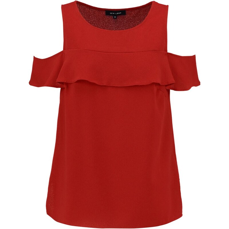 New Look Blouse dark red
