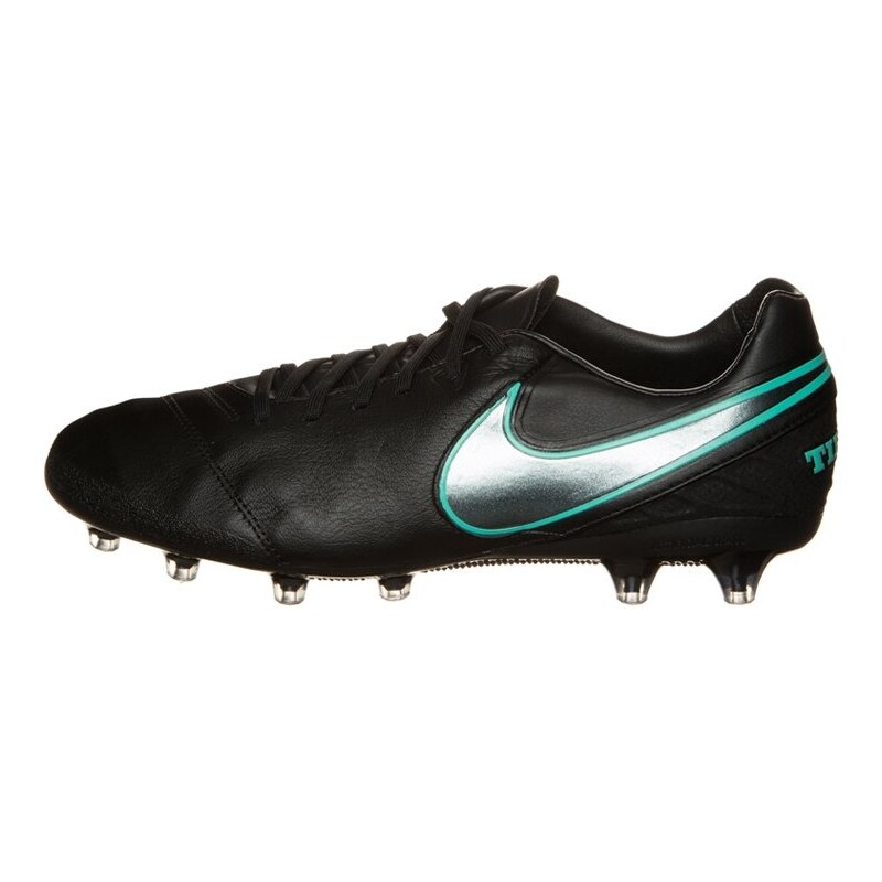 Nike Performance TIEMPO LEGACY II AGPRO Chaussures de foot à crampons black/hyper turquoise
