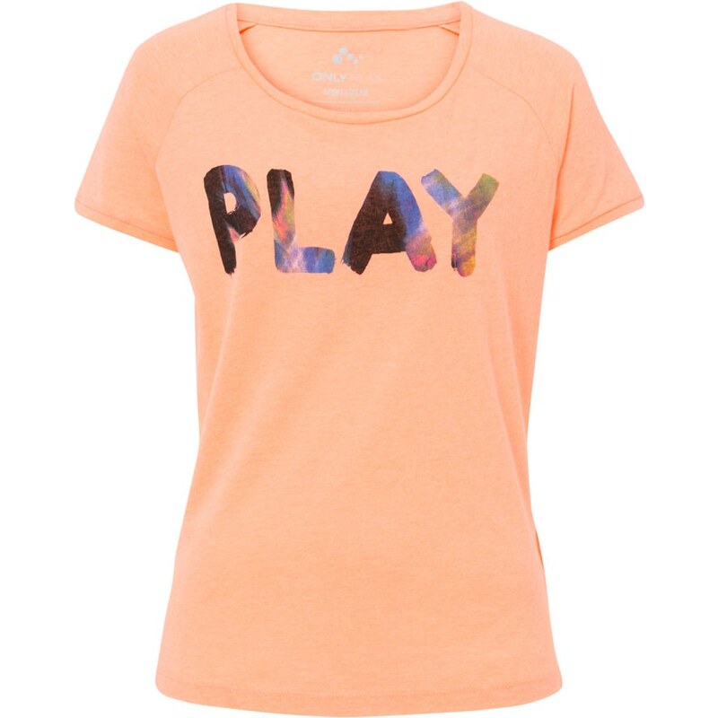 Only Play ONPABIGAIL Tshirt imprimé bright orange