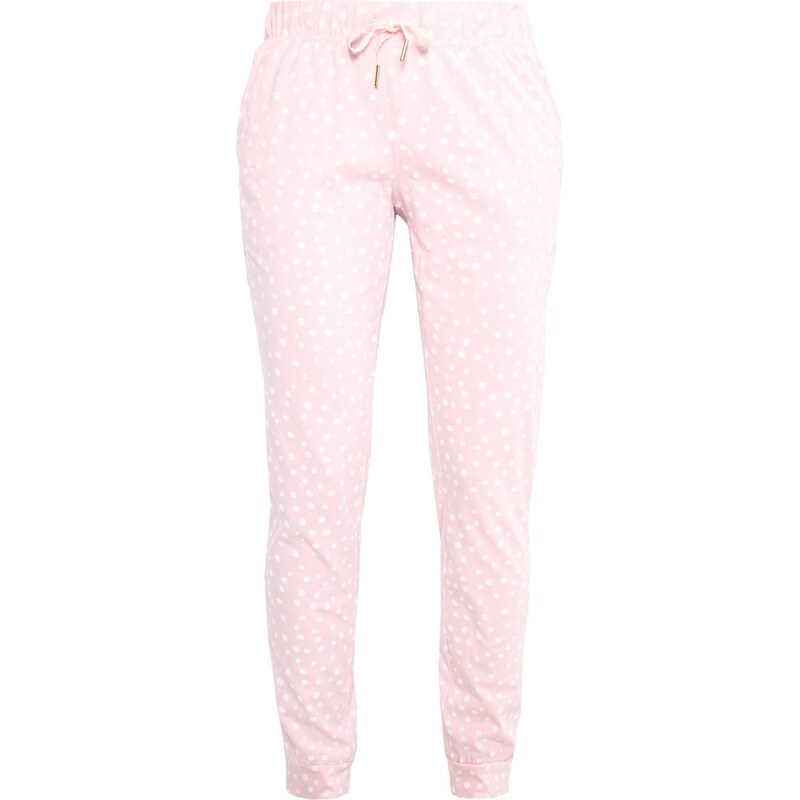 LASCANA COZY WORLD Bas de pyjama rose/ecru