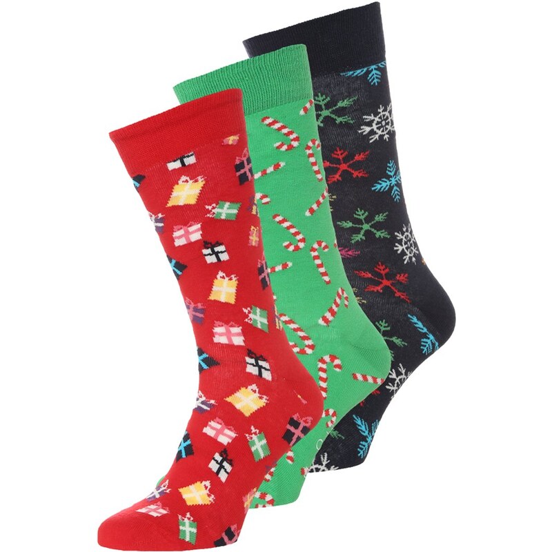 Happy Socks HOLIDAY 3 PACK Chaussettes green