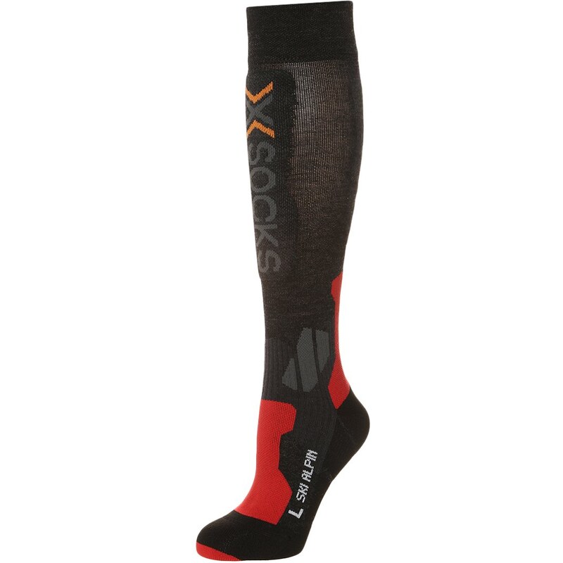 X Socks Chaussettes de sport anthracite/red