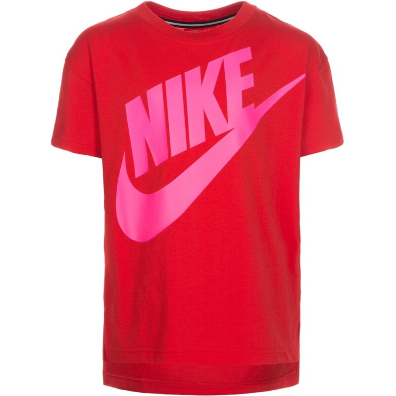 Nike Performance SIGNAL Tshirt imprimé university red/hyper pink