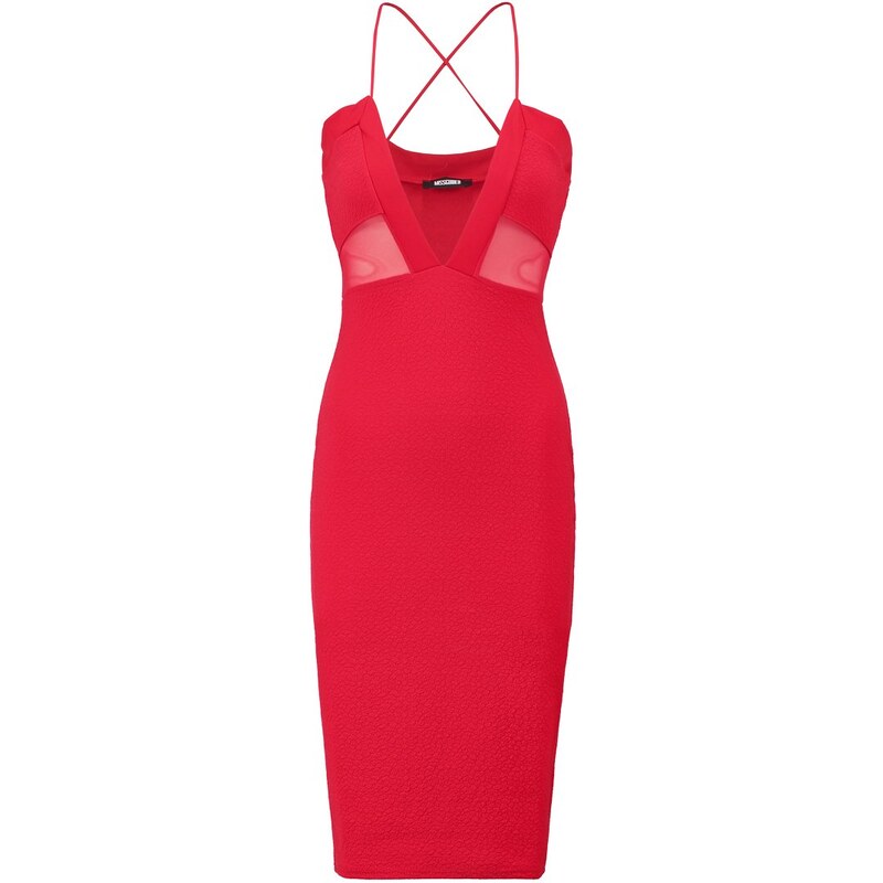 Missguided Robe fourreau red