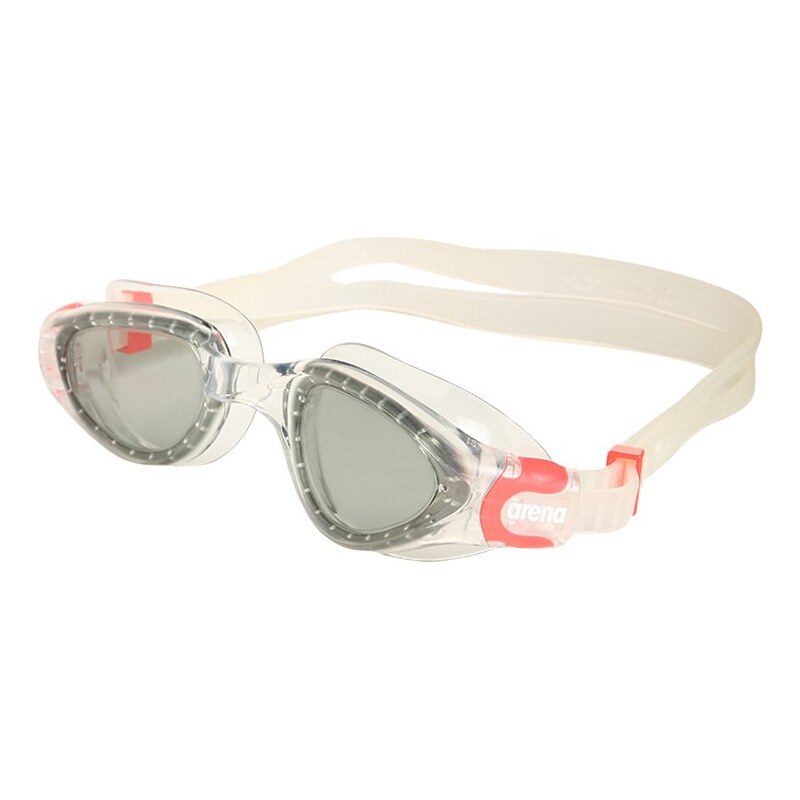 Arena CRUISER SOFT Lunettes de natation clear/smoke/fluo red