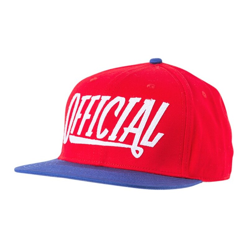Official Casquette red/blue