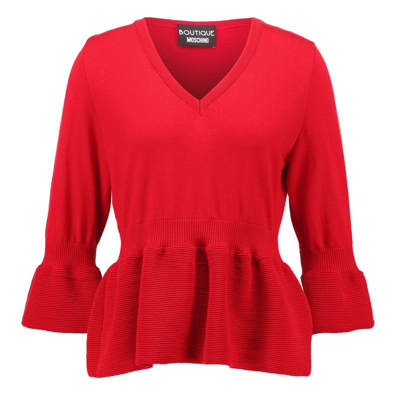 Boutique Moschino Pullover red