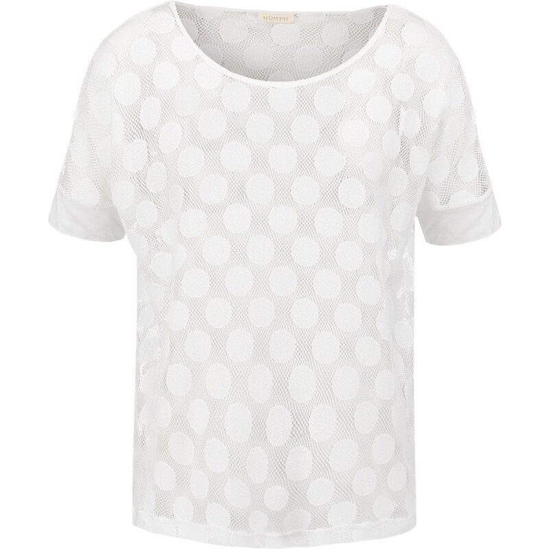 Nümph MIKIO Tshirt imprimé bright white