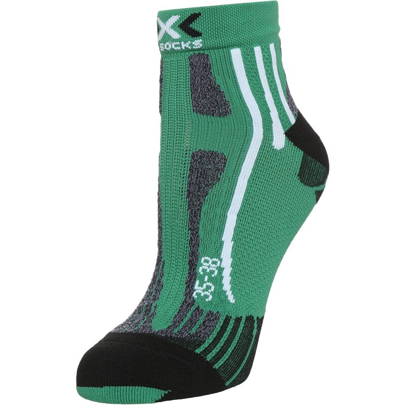 X Socks RUN SPEED TWO Chaussettes de sport green/black