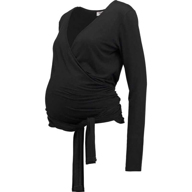 Zalando Essentials Maternity Tshirt à manches longues black