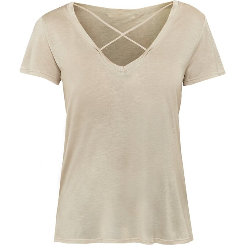 Urban Outfitters KARLIE Tshirt imprimé taupe