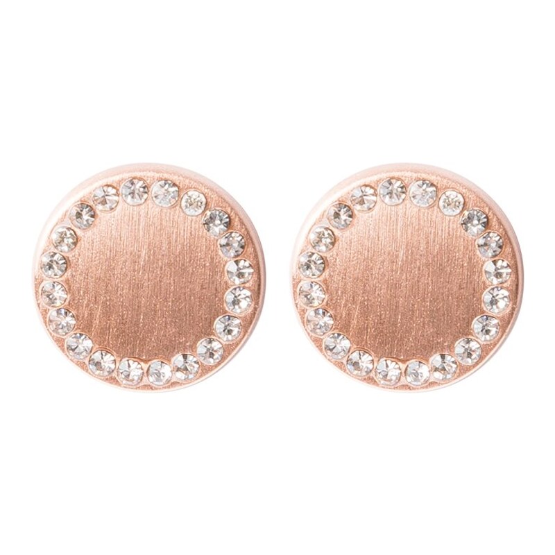SNÖ of Sweden SELMA Boucles d'oreilles rose goldcoloured/clear