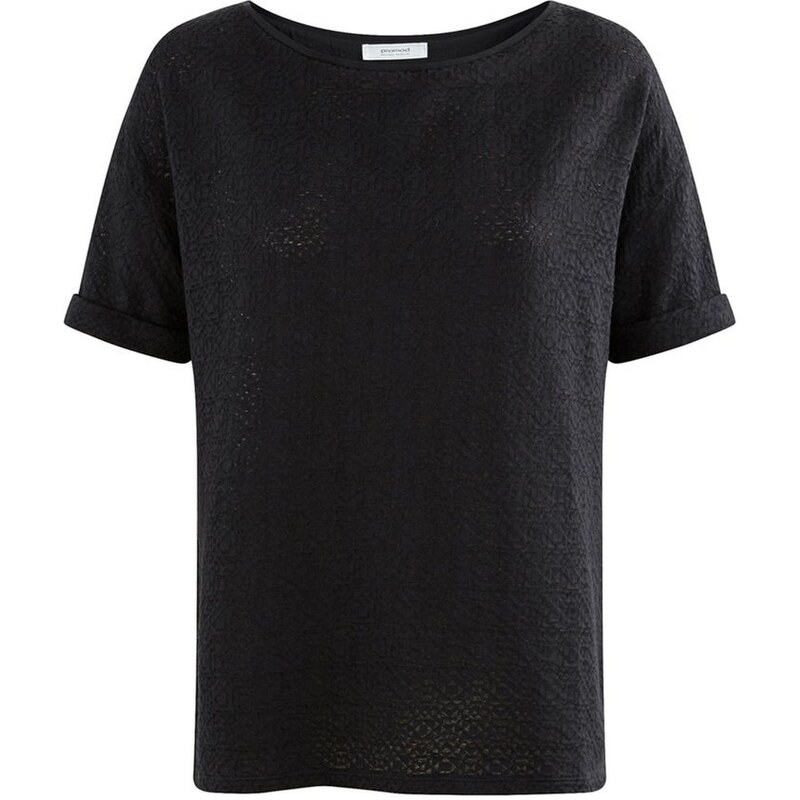 Promod Tshirt imprimé noir